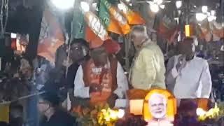 पटना में सांसद रविशंकर प्रसाद और रामकृपाल यादव के समर्थन में प्रधानमंत्री मोदी ने किया मेगा रोड शो