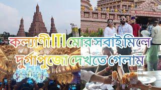 দুর্গাপুজোয় কল্যাণী ঠাকুরদেখতে গিয়ে সবাই মিলে খুব মজা হলো ❤️ #vlog #viralvideo GuddiRony