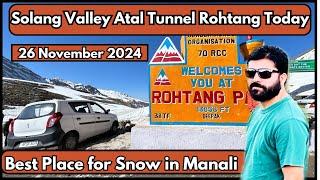 Manali to Rohtang Pass Road Conditions, Weather, and Snow Updates Today explorewithmahiwals5113