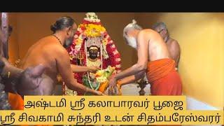 அஷ்டமி ஸ்ரீ கலாபைரவர் ஸ்ரீ. சிவகாமசுந்தரி உடன் சிதம்பரேஸ் வரர் கோவில் திருமங்கலம்