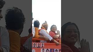#amrapali azamgarh Road show #bjp Dinesh lal yadav