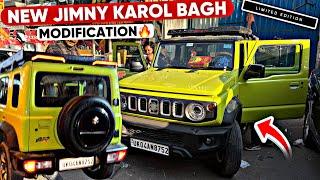 New Jimny Modified Karol Bagh🔥| Jimny Base to Top Modification🤩