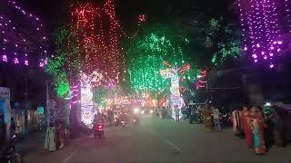 SSLNL ROAD DURGA PUJA PANDAL DHANBAD IN JHARKHAND 2024.