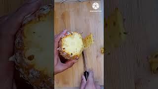 How to cut pineapple/ Pineapple Cutting / Pineapple