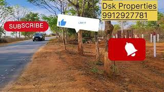 6 Guntas //Commercial Land //ForSale //Janagaon To Husnabad 100 Feet Road //DskProperties 9912927781