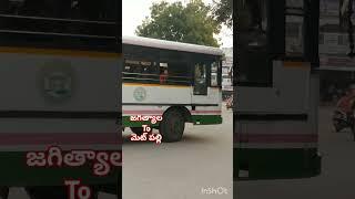 Tgsrtc#పల్లెవెలుగు#bus#shortvideo#మెట్ పల్లి