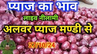 Onion Rate Today Alwar Mandi Rajasthan/ प्याज़ के ताजा होलसेल भाव आज अलवर राजस्थान