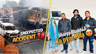 Unexpected accident Jaipur￼😱|| bhaiya bhabhi ji ka pura mila aaj 🙏 || Narendra Choudhary