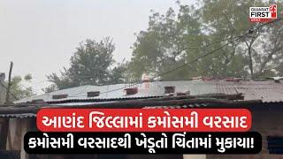 Gujarat Weather Updates। Anand જિલ્લામાં કમોસમી વરસાદ, ગાઢ ધુમ્મસ વચ્ચે ધીમીધારે કમોસમી વરસાદ