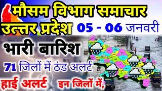 आज 5 जनवरी का मौसम:उत्तर प्रदेश का मौसम की जानकारी,Lucknow weather today UP Lucknow weather