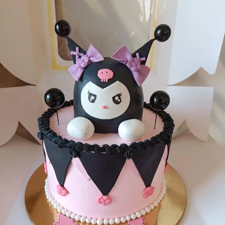 Kuromi themed for my little customer