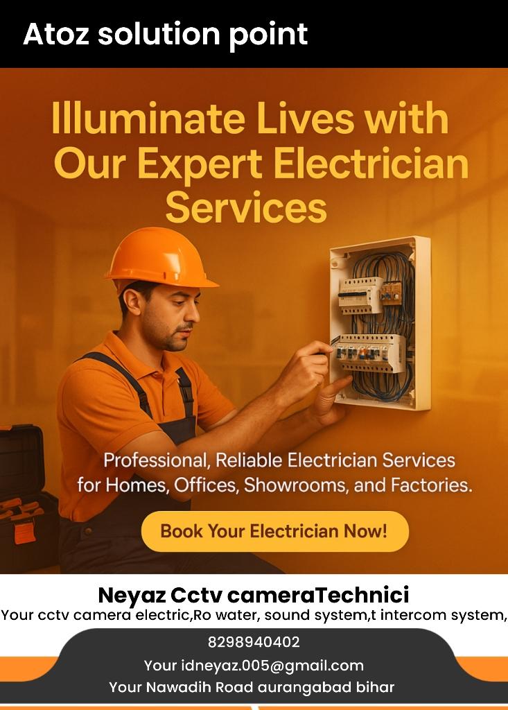 cctv km rate me lagay 
ip camera hd camera 
Ro,gayjar repair, house waring