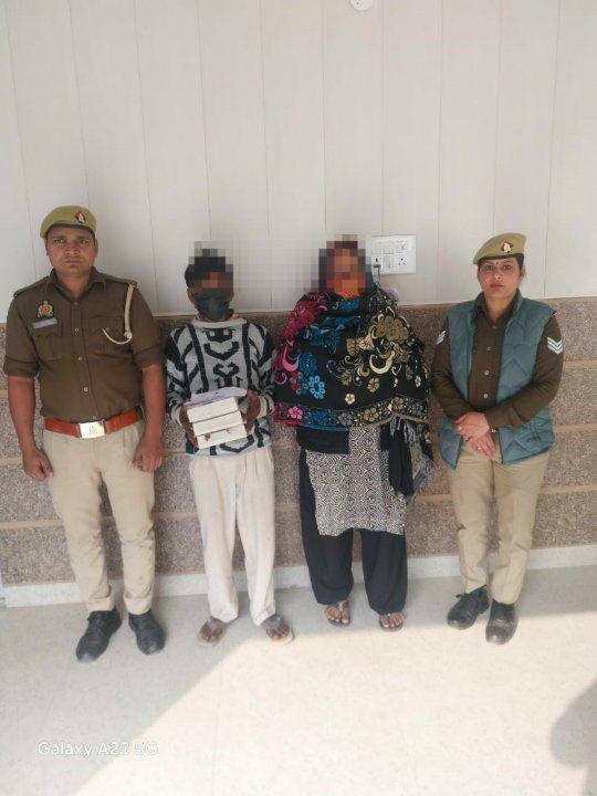 सहायक पुलिस आयुक्त, साहिबाबाद व थाना साहिबाबाद पुलिस टीम द्वारा सर्च एवं रेस्क्यू अभियान के दौरान म0न0 डी 60 लाजपत नगर चौकी शनि चौक थाना साहिबाबाद क्षेत्र में चल रहे अनैतिक देह व्यापार में 03 पीड़ित महिला को रेस्कयू किया गया तथा अनैतिक देह व्यापार कराने वाला 01अभियुक्त(ग्राहक) व 01 अभियुक्ता(संचालिका) गिरफ्तार, कब्जे से 01 मोबाइल फोन, अनैतिक देह व्यापार से सम्बन्धित 4,300/- रूपये व आपत्तिजनक सामग्री बरामद ।