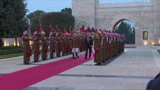 प्रधानमंत्री नरेंद्र मोदी की मुलाकात एचएम किंग अब्दुल्ला ii ऑफ जॉर्डन