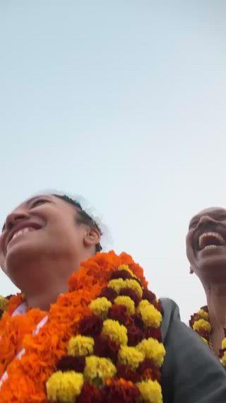 बड़ी बहन खुशबू निषाद को जीत की हार्दिक शुभकमनाएं