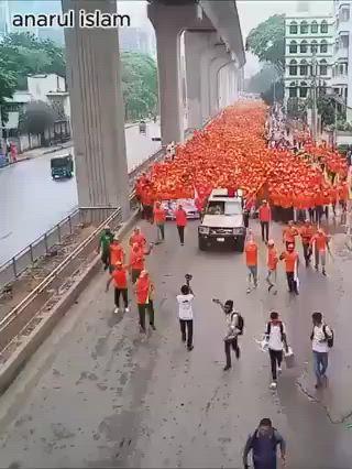 कभी कभी लगता है हिंदू जाग रहा है..?
बांग्लादेश की धरती पर भगवा शैलाब..🚩🚩🔥