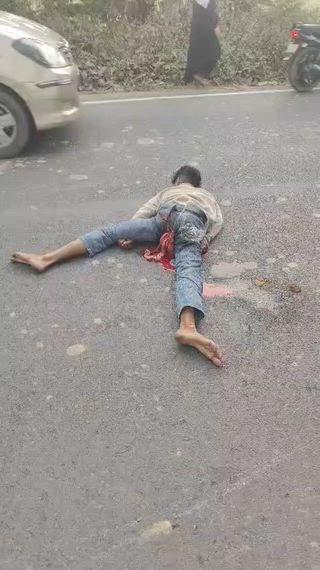 वायरल वीडियो रोड एक्सीडेंट 😭