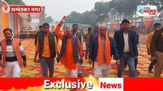 ब्राह्मण समाज के लोग उतरे सड़क पर,जबर्दस्त आक्रोश-विवादित बयान वाले आईएएस ऑफिसर का जलाया गया पुतला