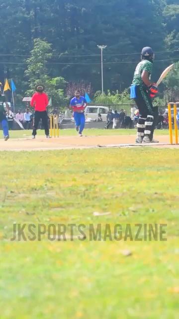 Nasir Kumar at Alpine cricket tournament Tangmarg