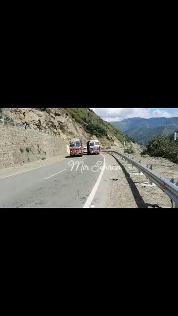 Current situation at Ramsoo sector Vehiculars movement continue on Jammu Srinagar NH-44 weather mostly clear