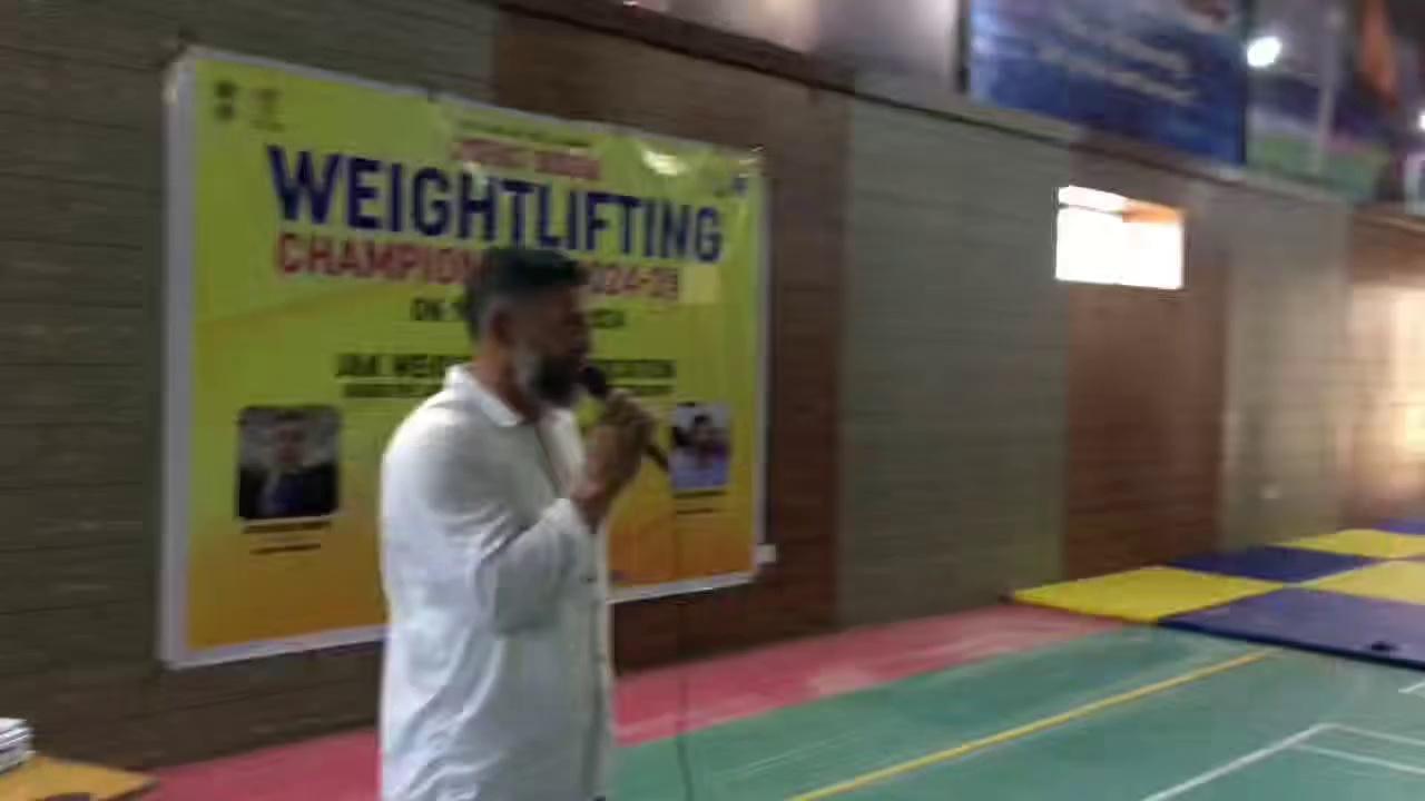 District Budgam Weightlifting Championship 2024-25 concluded INDOOR Sports Stadium Budgam In The championship Around 70 weightlifters From District Budgam participated In this Championship On the occasion Chief Weightlifting Coach / Manager Bakshi Stadium Mr Mushtaq Ahmad Zargar distribute the Prizes among the medalists -The competition was graced by the presence of esteemed guests, including:
Shabir Ahmad Dar Manager budgam stadium
- weightlifting Coach Showkat Narwari
- JOINT SECRETARY WEIGHTLIFTING BASHIR AHMAD SHEIKH
- AZHAR SIDIQ Member jk weightlifting
- PMDP WEIGHTLIFTING Instructor Arif Khan
- Wusho Mentor MOHAMMAD MAQSOOD RATHER
- Pencak Silat Mentor ASIF NABI
The JK Sports Council PMDP Center emerged as a top performer, clinching an impressive 12 gold medals, 8 silver medals, 5 bronze.
The j&k weightlifting Association extend heartfelt gratitude to Secretary Sports Council, Ms. Nuzhat Gull MAM, for providing a platform for our young athletes to showcase their tal