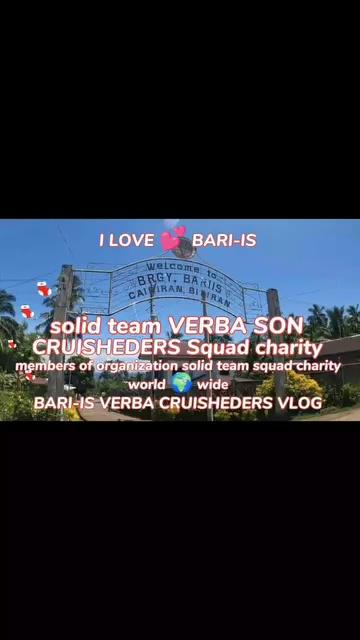 KA VERBA SON CRUISHEDERS)to people in BARI-IS helping for more development and many more project in BARI-IS USWAG BARI-IS go for the future BARI-IS I LOVE
BARI-IS PLS SUBSCRIBE my YOUTUBE CHANNEL KO BARI-IS VERBA CRUISHEDERS VLOG and pls follow my FACEBOOK PAGE BARI-IS VERBA CRUISHEDERS VLOG and pls follow my FACEBOOK ACCOUNT TEOFILO JUNJUN JOHN VERBA jr thank you for watching pls magtulungan tayong LAHAT para SA senior citizen and PWD and Mahihirap na pamilya at marami pang iba God
blessed to all my father TEOFILO Bayoy PILO VERBA SR and me TEOFILO JUNJUN JOHN VERBA jr thank you for watching pls magtulungan tayong LAHAT para SA kinabukasan ng LAHAT