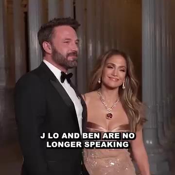 Jennifer Lopez and Ben Affleck Are No Longer Speaking.