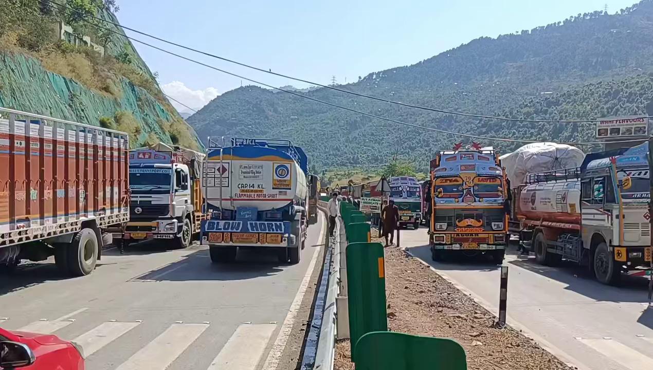 #Live_update National Highway at seri Ramban