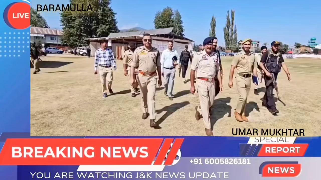 #WatchNow
Three-tier security arrangement in place at Govt Degree College, Baramulla, ahead of counting day