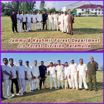 J.V Forest Division Baramulla won by 8 wickets against FPF Baramulla.