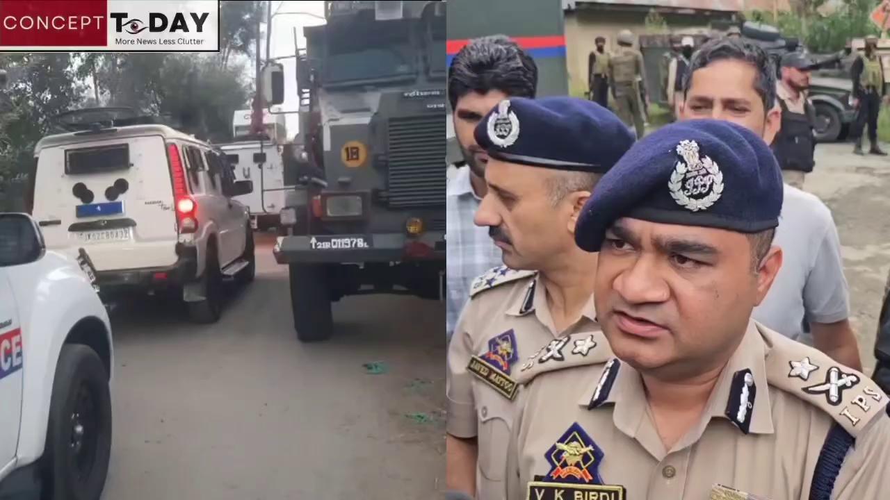 Watch :Operation that began a day ago is underway in the upper reaches of Gagar-Mandu area of Kokernag in Jammu and Kashmir's Anantnag district.VK Birdi IGP Kashmir