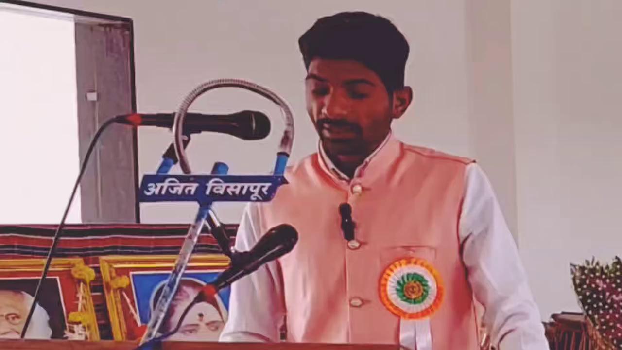 कर्मवीर भाऊराव पाटील यांच्या 137 व्या जयंतीनिमित्त.. व्याख्यान प्रसंगी.. विसापूर, तालुका तासगाव येथे..!!