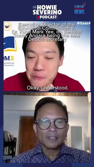 Executive Director of the Education Commission II, Dr. Karol Mark Yee, on Senator Sonny Angara being the new DepEd secretary | The Howie Severino Podcast