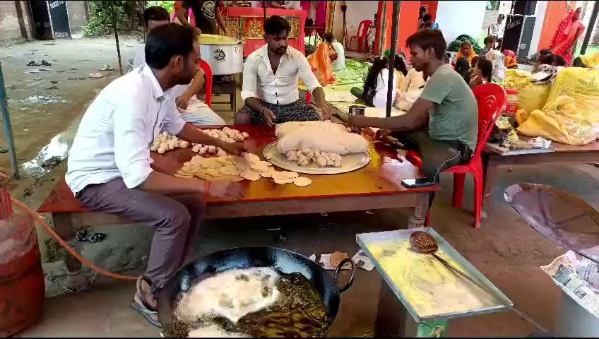 Bhandara Harihar Baba sthan Rudrapur|स्थान हरिहर बाबा रूद्रापुर भंडारा का आयोजन दिनांक 13/08/2024