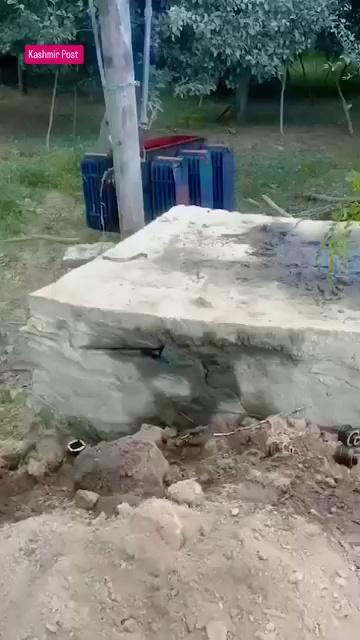 In a Unique way Burglars Steal 250 KV Transformer's Copper Core in Jehama Rafiabad Baramulla, Residents Left in Darkness