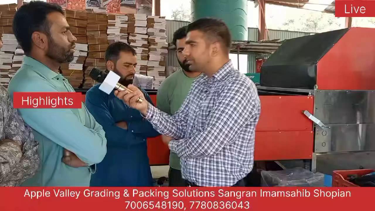 Good news for Apple growers of Sangran imamsahib and adjoining areas
Apple valley Grading and packing solutions starts Apple Packing