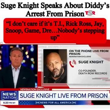 #PressPlay: Whew! #SugeKnight had ALOT to say about #Diddy during a recent interview with #ChrisCuomo. He spoke on Diddy’s safety, his alleged drug withdrawals, and even name dropped some rappers who haven’t been “stepping up” in Diddy’s defense.
(Swipe) (
: newsnationnow)
: