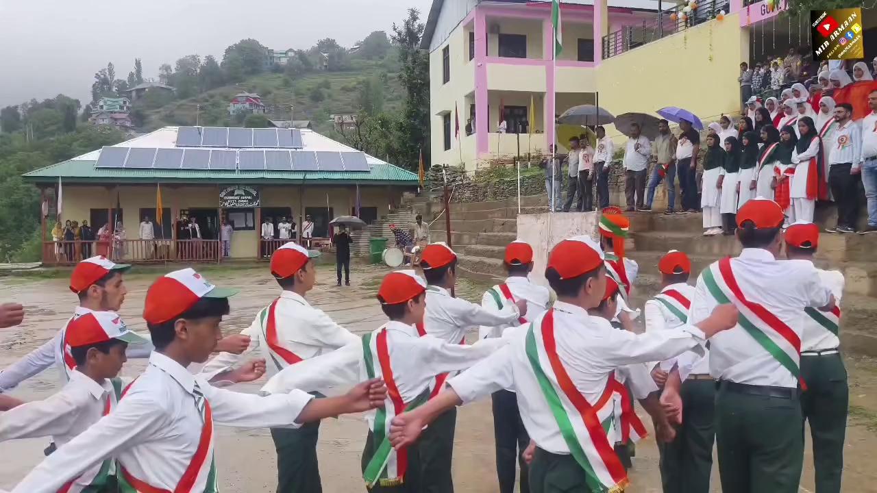 Independence Day 15 August Tricolour Hoisting & Parade March Past At GHSS Chamalwas Ramban