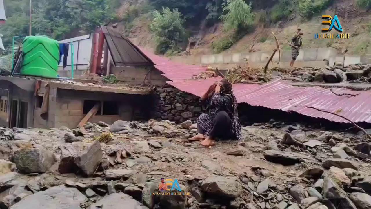 #watch || Cloudburst Has Devastated the Kawcerwan Village of Sub-Division Kangan area of District Ganderbal.