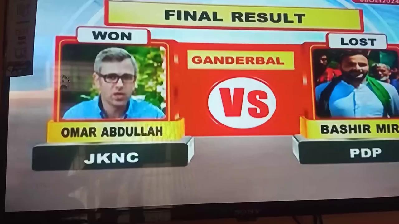 Ganderbal Umar Abdulla win