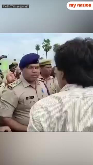 Man's Aggressive Confrontation with UP Police CO Sparks Online Outrage