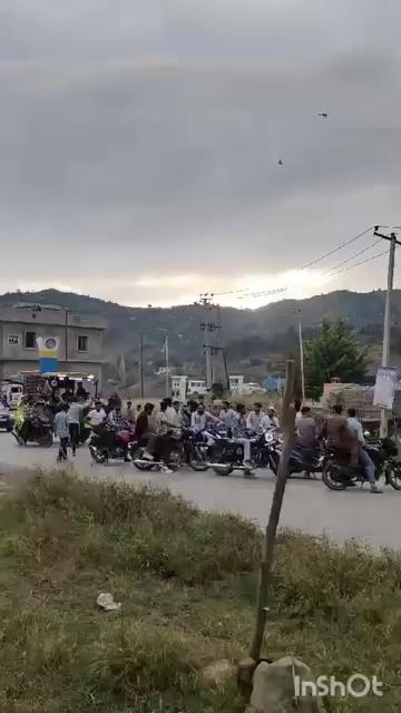 People of Fatehpur celebrating victory of Muzaffar Iqbal Khan......