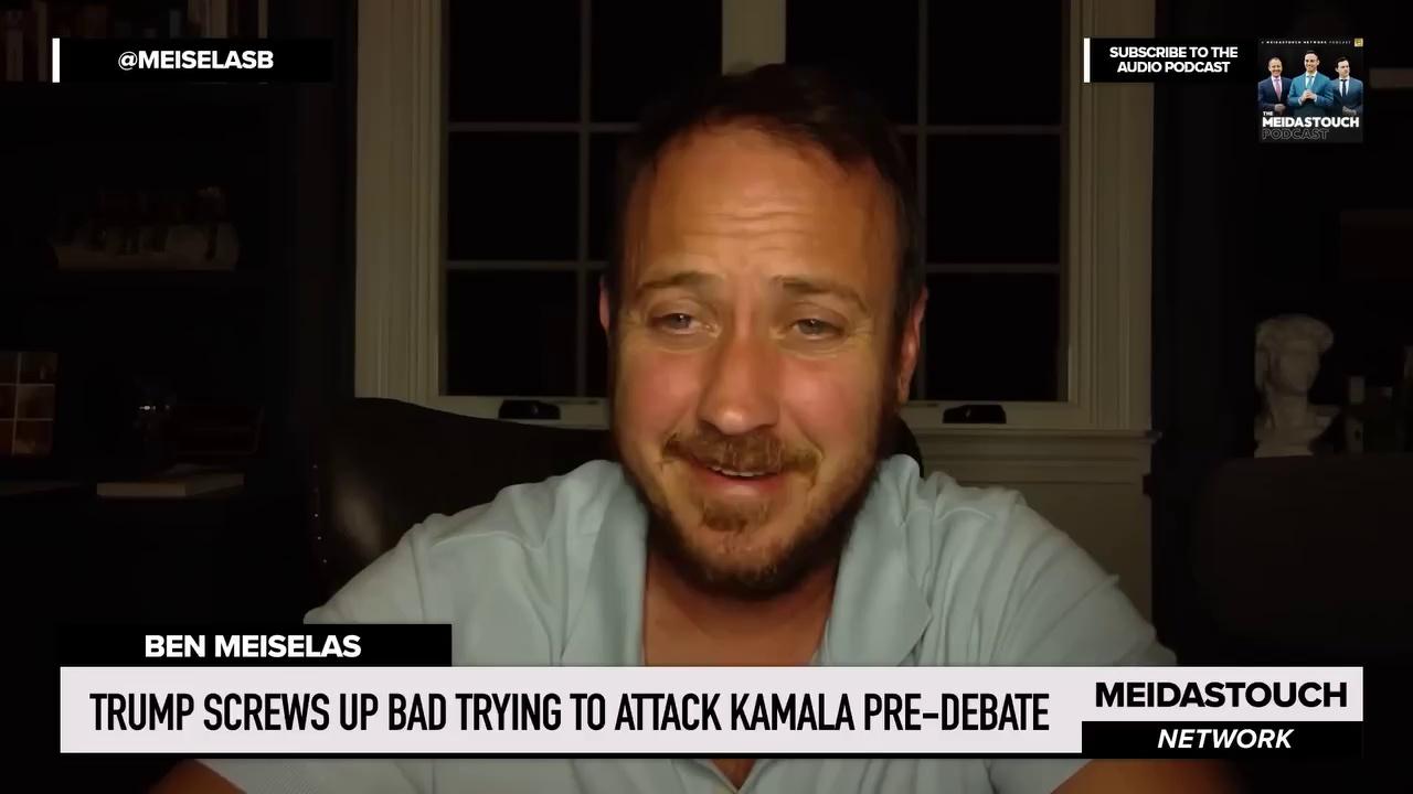 MeidasTouch host Ben Meiselas reports on Donald Trump’s latest attempt to go after VP Kamala Harris before Tuesday’s debate just backfired bad.