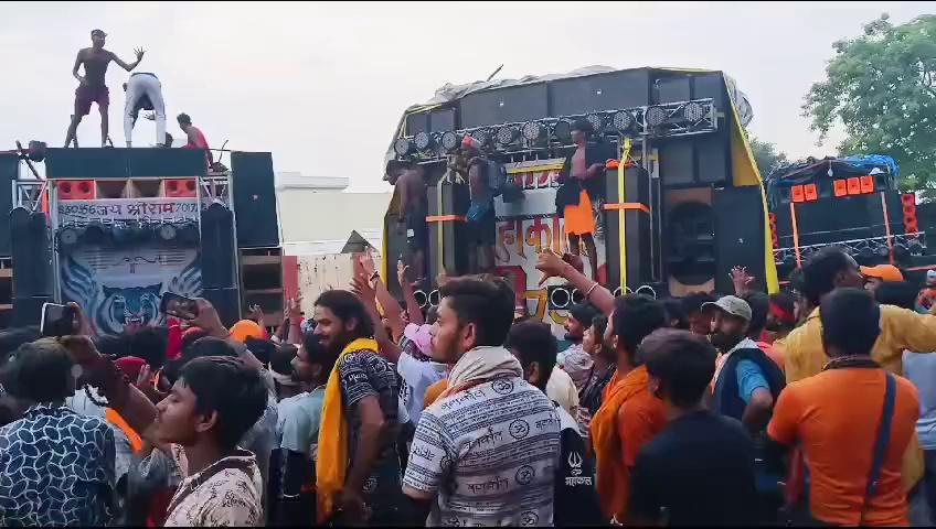 Moradabad bus stand Par dj mahakaal and Jay Shri Ram dj and monu dj and Sonu dj any other dj