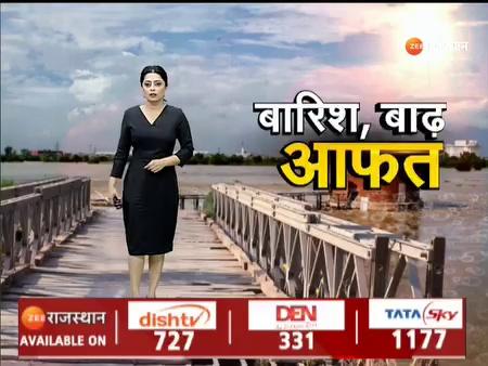 Bharatpur : बांध बारैठा में पानी की आवक जारी, बांध के 3 गेट खोलकर की जा रही पानी की निकासी, डांग क्षेत्र में रात को हुई मूसलाधार बारिश होने से बांध से सुबह फिर बढ़ाई पानी की निकासी |