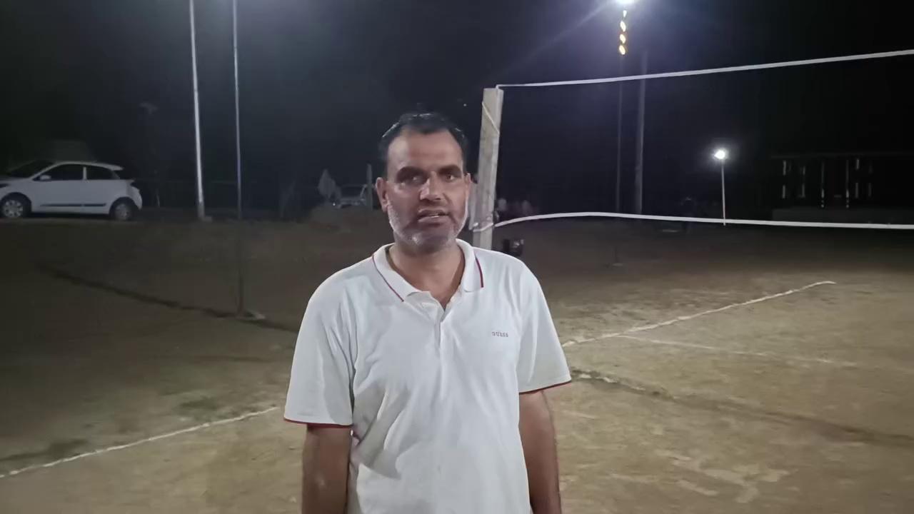 Night volleyball tournament at Potushai Lolab kupwara.started 10August. 2024