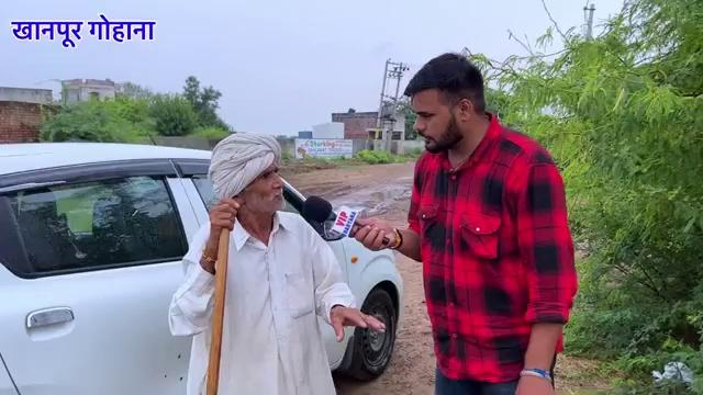 गोहाना विधानसभा के गांव खानपुर में Harsh Chhikara का है एक तरफा माहौल