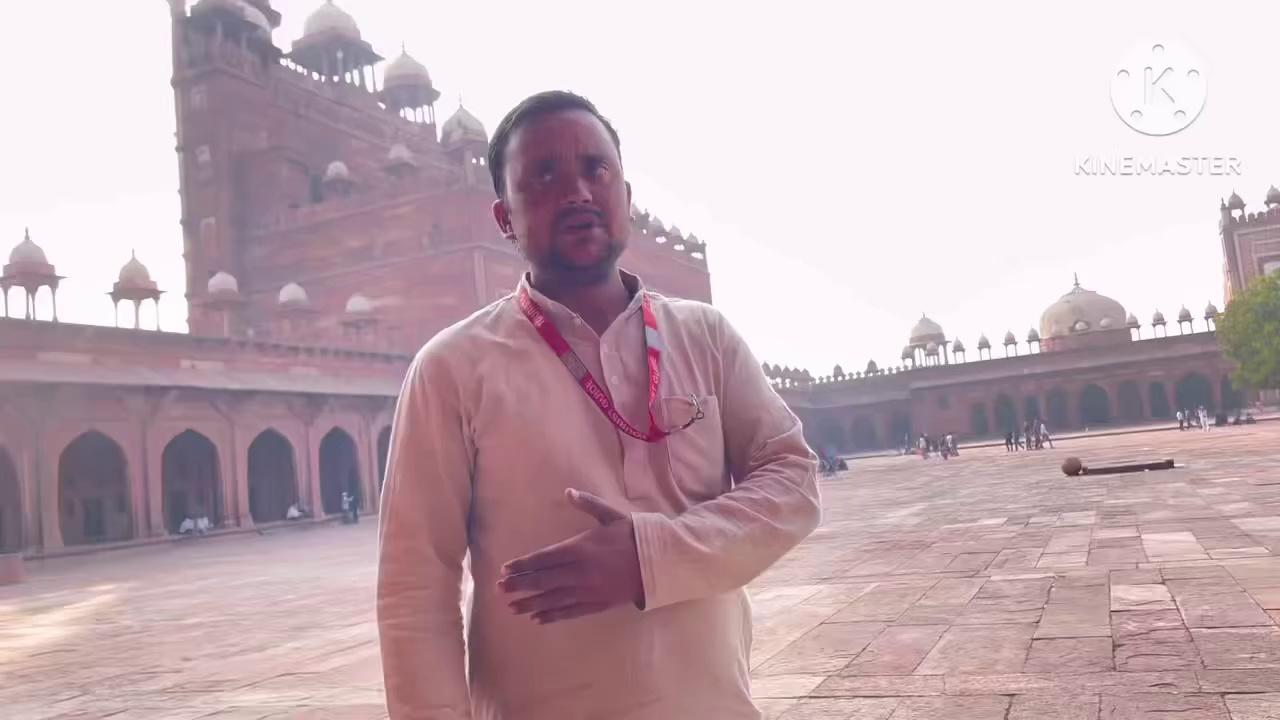 Fatehpur sikri mein dekha Akbar ka bed