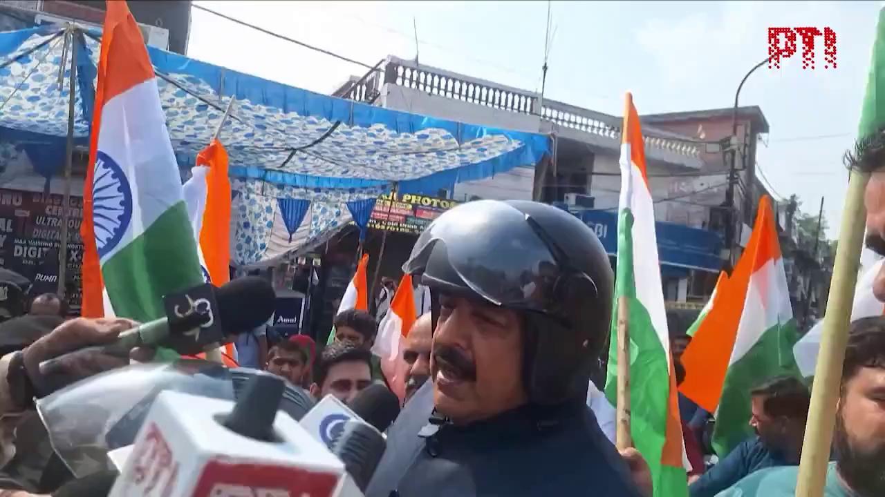 Union Minister Jitendra Singh leads the 'Tiranga Yatra' in Kathua, Jammu and Kashmir. Here's what he said.