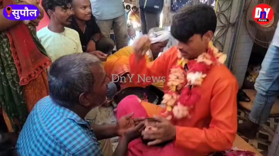 बागेश्वर बाबा के बाद अब संतो बाबा हुआ वायरल Santu Baba viral video dadhi maheshpur pipra Supaul Bihar